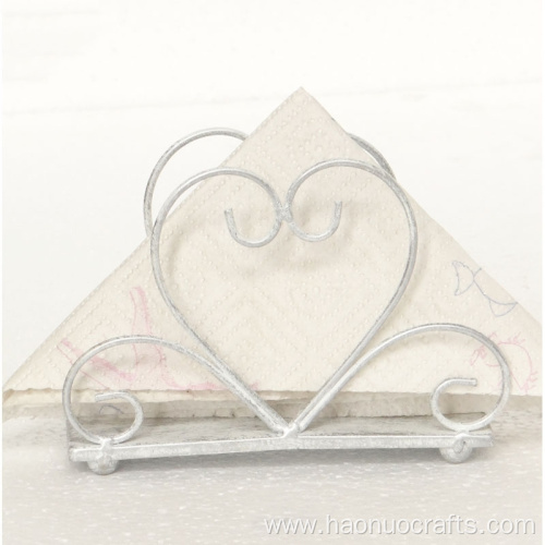 Modern simple heart-shaped paper towel holder